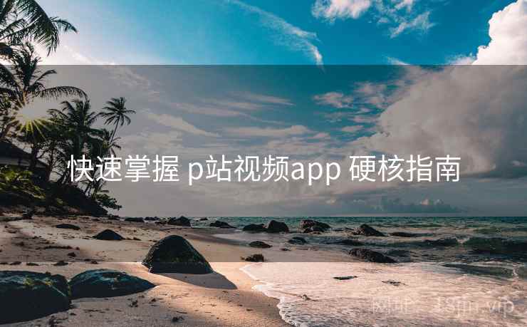 快速掌握 p站视频app 硬核指南