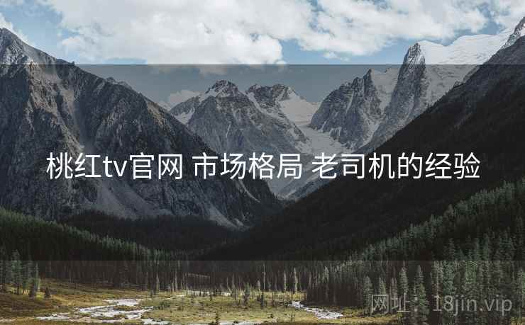 桃红tv官网 市场格局 老司机的经验