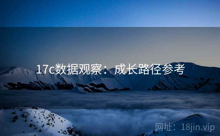 17c数据观察：成长路径参考