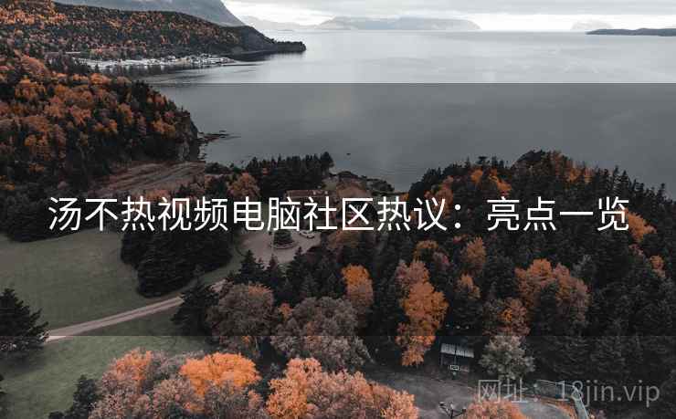 汤不热视频电脑社区热议：亮点一览